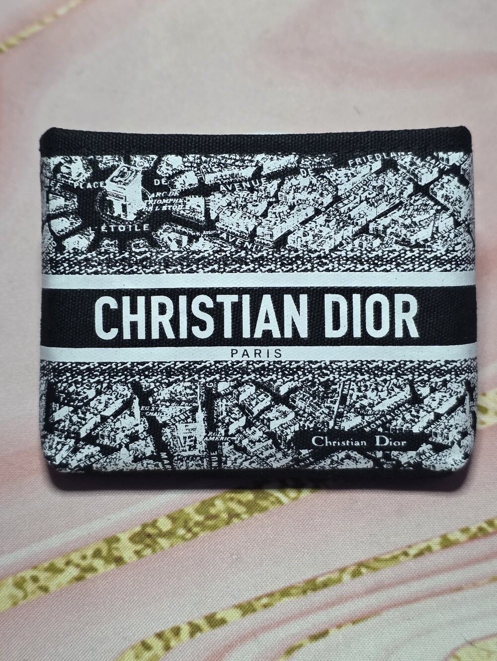 Dior Plan de Paris limited edition beauty pouch.